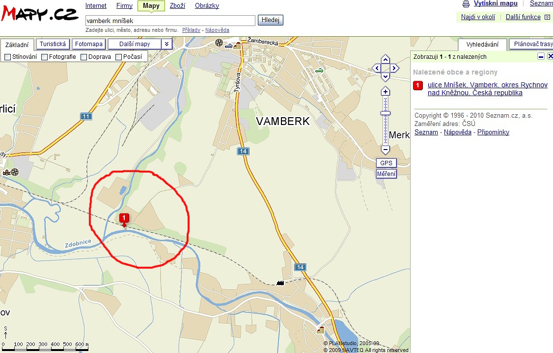 mapa z netu